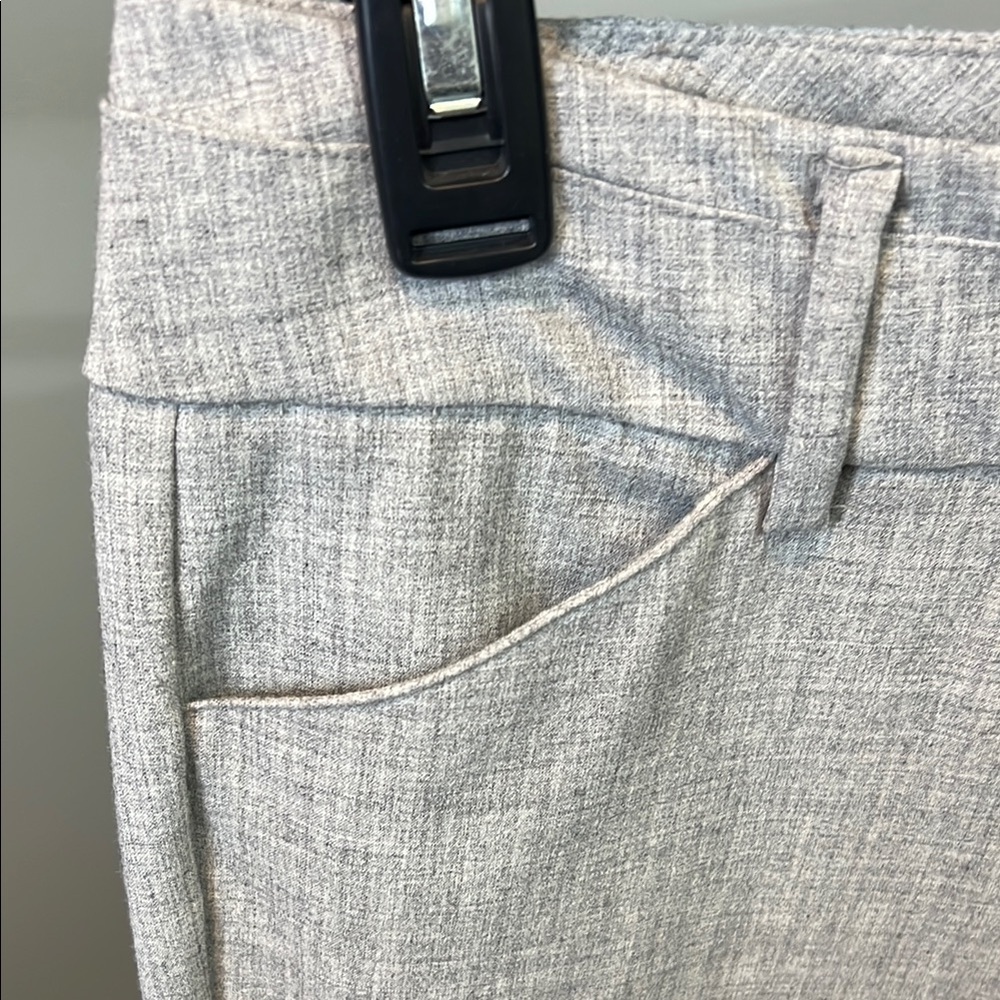 Gray Dress Pants | Straight Leg Dress Pants | Petite Dress Pants - Picture 3 of 5